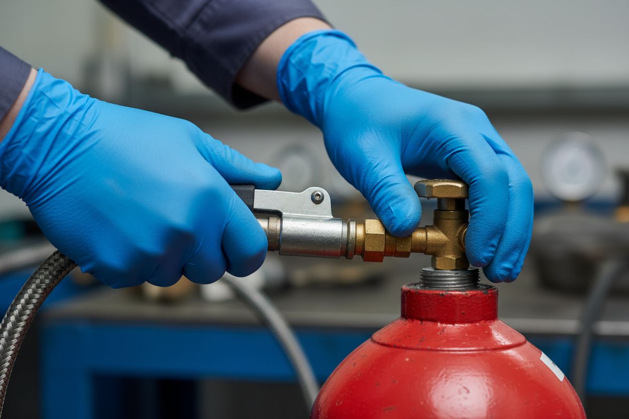 US 28950-02 | Meet requirements for Approved Filler Test Certificate for refrigerants